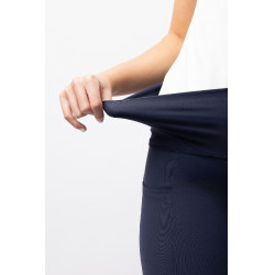Leggings a vita alta con fondo in silicone integrale Gillian Horze donna Apertura Blu marino Leggings a vita alta con fondo in silicone integrale Gillian Horze donna Apertura Blu marino