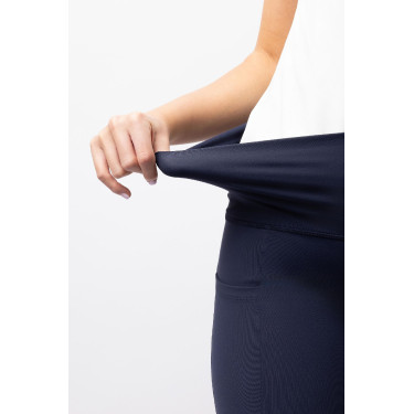 Leggings a vita alta con fondo in silicone integrale Gillian Horze donna Apertura Blu marino Leggings a vita alta con fondo in silicone integrale Gillian Horze donna Apertura Blu marino