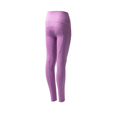 Leggings a copertura totale Gillian per bambini Horze Pensiero pallido Viola Leggings a copertura totale Gillian per bambini Horze Pensiero pallido Viola
