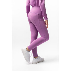 Leggings a copertura totale Gillian per bambini Horze Pensiero pallido Viola Leggings a copertura totale Gillian per bambini Horze Pensiero pallido Viola