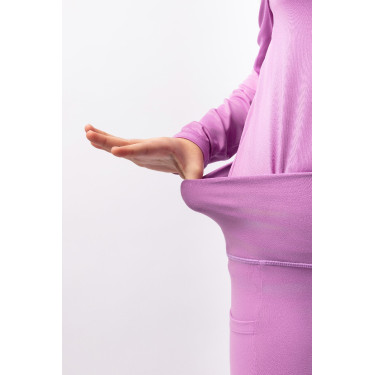 Leggings a copertura totale Gillian per bambini Horze Pensiero pallido Viola Leggings a copertura totale Gillian per bambini Horze Pensiero pallido Viola