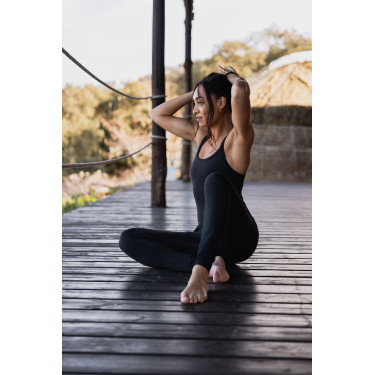 Tuta da equitazione da donna B Vertigo Carin Bellezza nera Nero