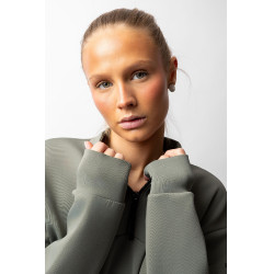 Felpa B Vertigo Lilou donna Basilico caldo Rosa