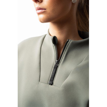 Felpa B Vertigo Lilou donna Basilico caldo Rosa