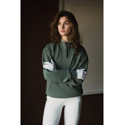 Felpa B Vertigo Lilou donna Basilico caldo Rosa