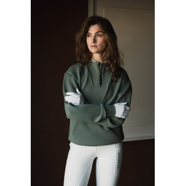 Felpa B Vertigo Lilou donna Basilico caldo Rosa