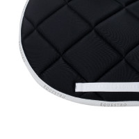 Sottosella da salto con logo multicolore GP Equestro Nero / bianco / ballerina