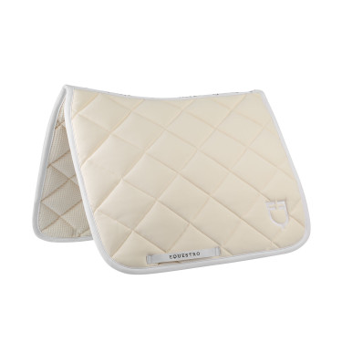 Sottosella da addestramento in tessuto tecnico con logo ricamato White Line Equestro Beige Sottosella da addestramento in tessuto tecnico con logo ricamato White Line Equestro Beige