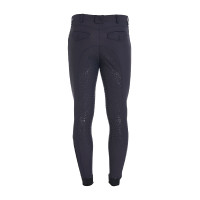 Pantaloni aderenti con grip integrale da uomo Aria Equestro Blazer marine Blu marino