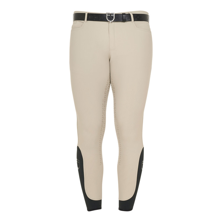 Pantaloni da uomo con grip completo in tessuto tecnico Equestro Pantaloni da uomo con grip completo in tessuto tecnico Equestro