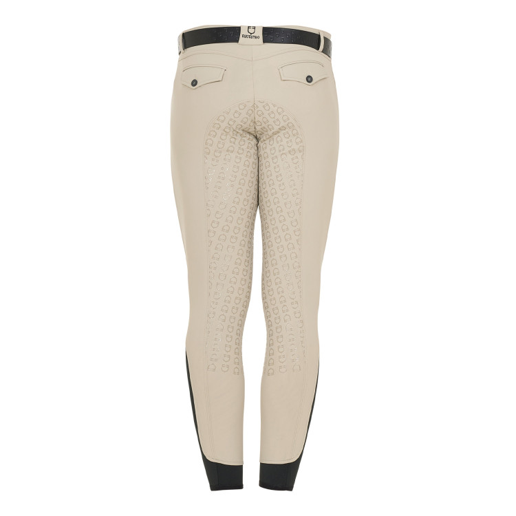 Pantaloni da uomo con grip completo in tessuto tecnico Equestro Pantaloni da uomo con grip completo in tessuto tecnico Equestro