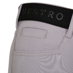 Pantaloni da donna con grip integrale Aria in tessuto tecnico Equestro Grigio ghiaccio Pantaloni da donna con grip integrale Aria in tessuto tecnico Equestro Grigio ghiaccio