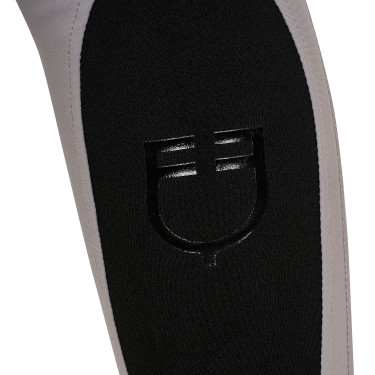 Pantaloni da donna con grip integrale Aria in tessuto tecnico Equestro Pantaloni da donna con grip integrale Aria in tessuto tecnico Equestro