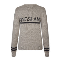 Maglione lavorato a maglia Kingsland KLNancy donna Beige mélange