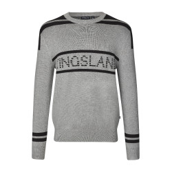 Maglione lavorato a maglia Kingsland KLNolan uomo Grigio mélange medio
