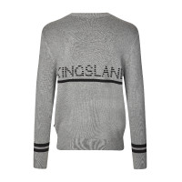 Maglione lavorato a maglia Kingsland KLNolan uomo Grigio mélange medio