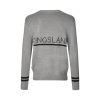 Maglione lavorato a maglia Kingsland KLNolan uomo Grigio mélange medio Maglione lavorato a maglia Kingsland KLNolan uomo Grigio mélange medio