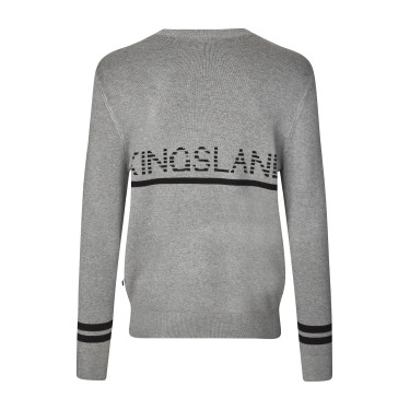 Maglione lavorato a maglia Kingsland KLNolan uomo Grigio mélange medio