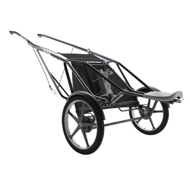 Resistance Cart FinnTack TR-500 con ruote Nero