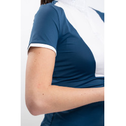 Polo da concorso Harcour Shine Blu laguna