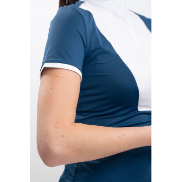 Polo da concorso Harcour Shine Blu laguna