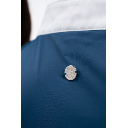 Polo da concorso Harcour Shine Blu laguna
