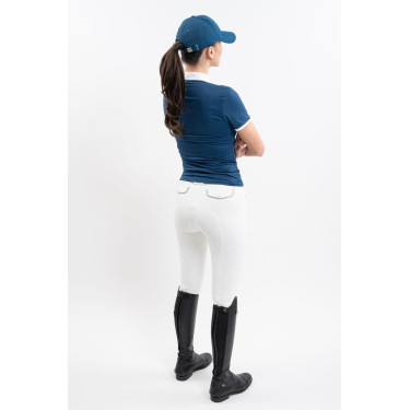 Polo da concorso Harcour Shine Blu laguna