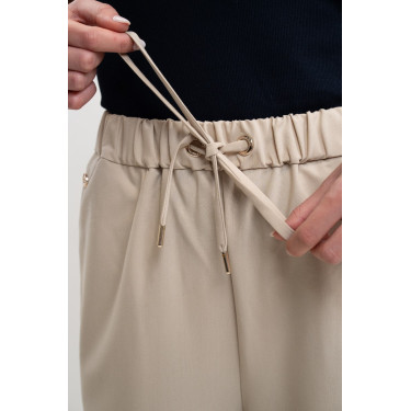 Pantaloni Paisley Harcour donna Lino Beige