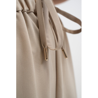 Pantaloni Paisley Harcour donna Lino Beige