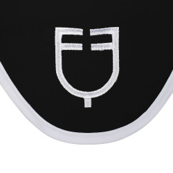 Cuffia anti-mosche in tessuto tecnico White Line Edition Equestro Nero