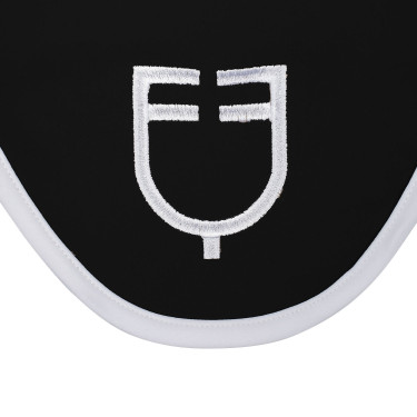 Cuffia anti-mosche in tessuto tecnico White Line Edition Equestro Nero