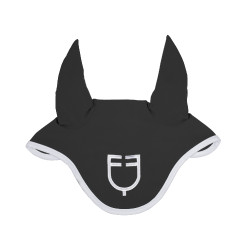 Cuffia anti-mosche in tessuto tecnico White Line Edition Equestro Asfalto Grigio