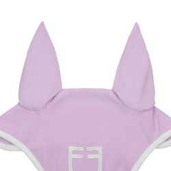 Cuffia anti-mosche in tessuto tecnico White Line Edition Equestro Orchidea Rosa Cuffia anti-mosche in tessuto tecnico White Line Edition Equestro Orchidea Rosa