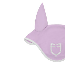 Cuffia anti-mosche in tessuto tecnico White Line Edition Equestro Orchidea Rosa Cuffia anti-mosche in tessuto tecnico White Line Edition Equestro Orchidea Rosa