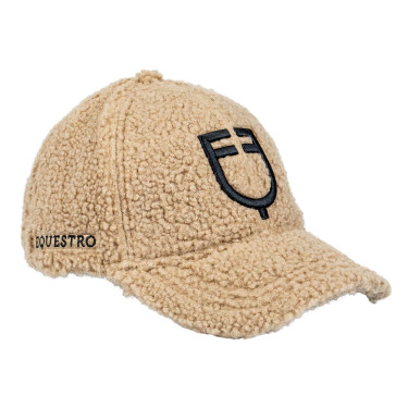 Cappellino Equestro unisex con inserto in mesh Incenso / nero