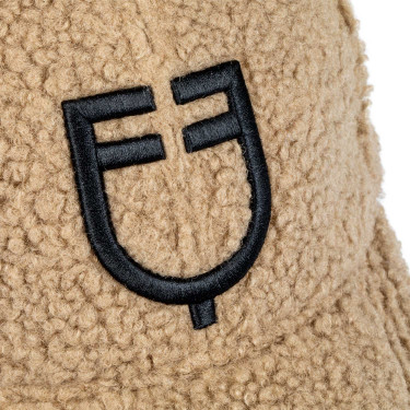 Cappellino Equestro unisex con inserto in mesh Incenso / nero