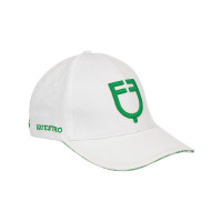 Cappellino unisex della nuova collezione Equestro Bianco / verde
