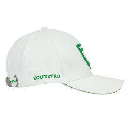 Cappellino unisex della nuova collezione Equestro Bianco / verde
