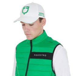 Cappellino unisex della nuova collezione Equestro Bianco / verde
