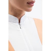 Polo da concorso Harcour Paris donna Albicocca Arancione