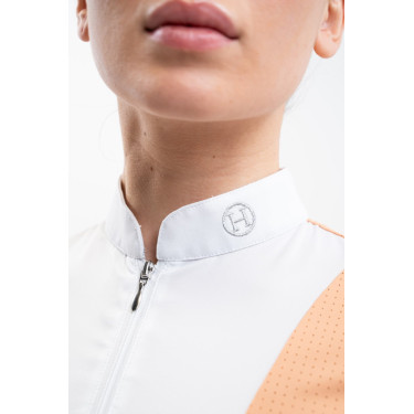 Polo da concorso Harcour Paris donna Albicocca Arancione Polo da concorso Harcour Paris donna Albicocca Arancione
