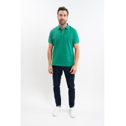 Polo Harcour Oscar uomo Verde smeraldo