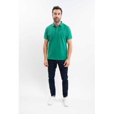 Polo Harcour Oscar uomo Verde smeraldo