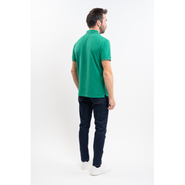 Polo Harcour Oscar uomo Verde smeraldo