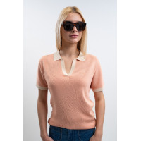 Polo Harcour Peach donna Albicocca Arancione Polo Harcour Peach donna Albicocca Arancione
