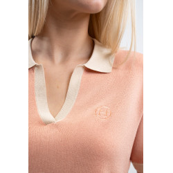 Polo Harcour Peach donna Albicocca Arancione