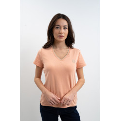 T-shirt Harcour Taraza donna Albicocca Arancione