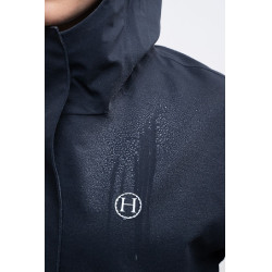 Giacca Impermeabile Harcour Priska donna Marina Blu marino