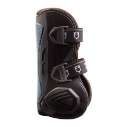 Ghette in neoprene con chiusura rapida Equestro Marrone