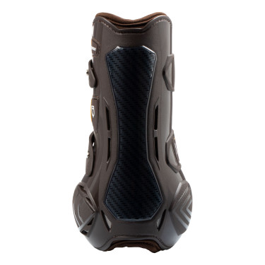 Ghette in neoprene con chiusura rapida Equestro Marrone